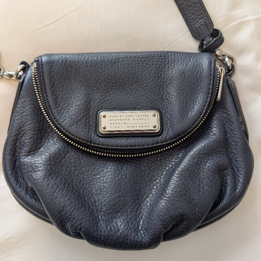 Marc By MARC JACOBS Natasha Blue Crossbody Bag (10 inch version)